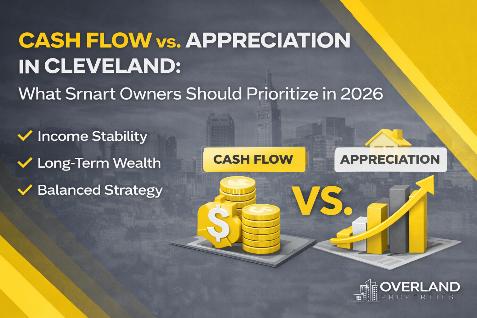 Cash flow vs. appreciation in Cleveland